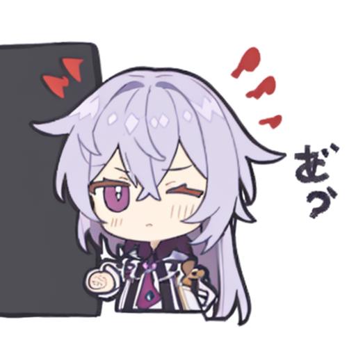 00556-1101966282-A cute emoji, game icon, game icon institute, a girl, white background, tired, purple hair, crashed.png